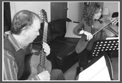 April Randall Viola Stephen Morrison Guitar